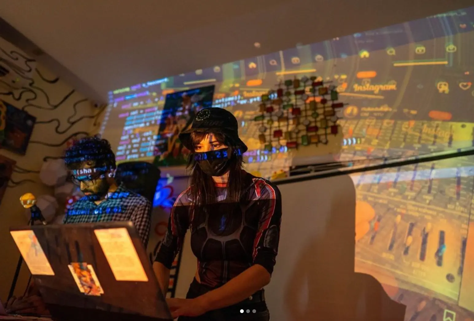 Char at work. Image from Instagram.