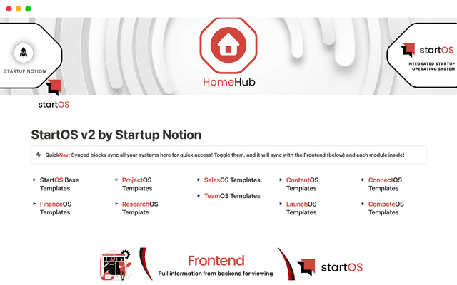 StartOS v2 by Startup Notion