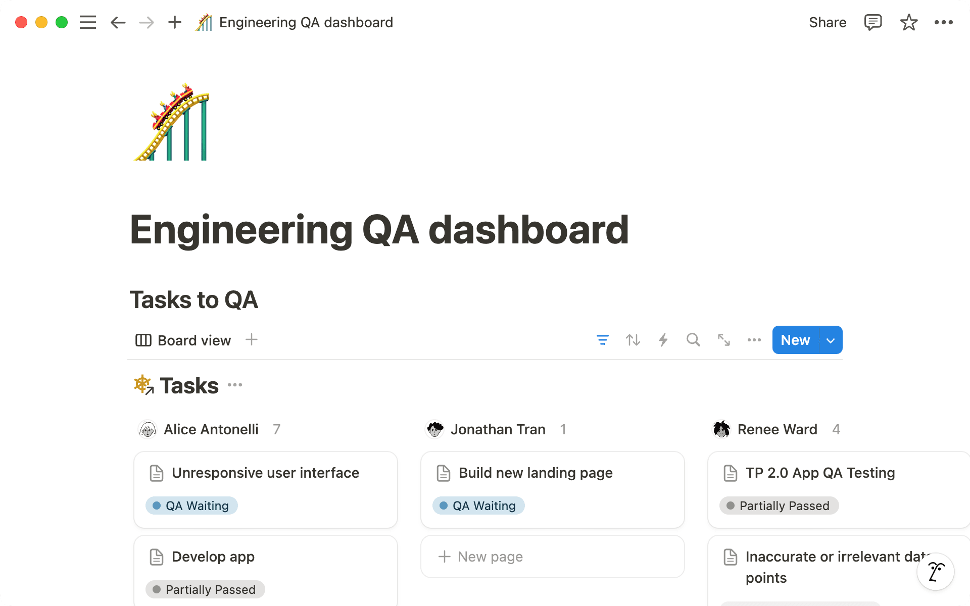 Teams can chose how to show specific properties on their main view